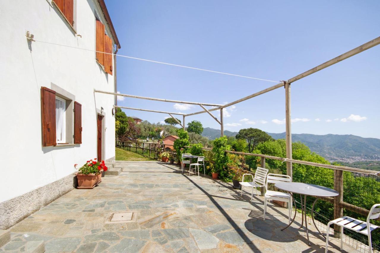 Monolocale Fattorialmare Viola Apartment Camogli Bagian luar foto